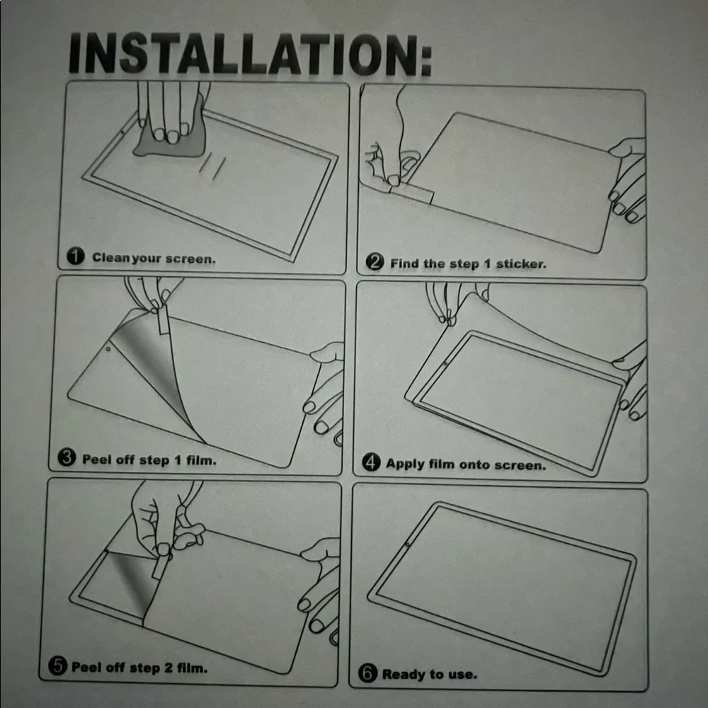 Paper-Like Film for iPad 10.2” 2 pk